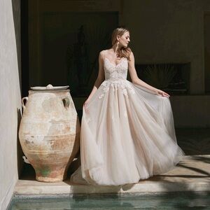 Watters Swan Wedding Dress. Altered.